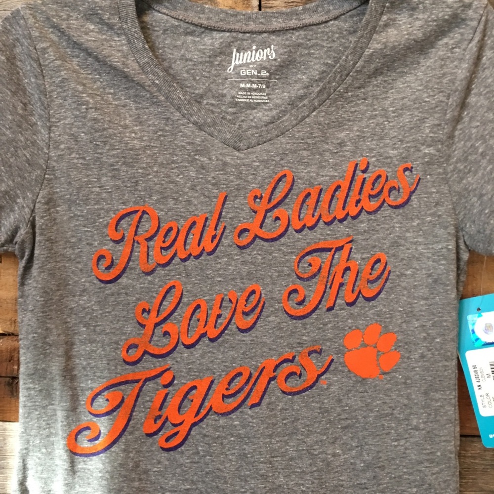 NWT Clemson Tigers Shirt 💜🧡